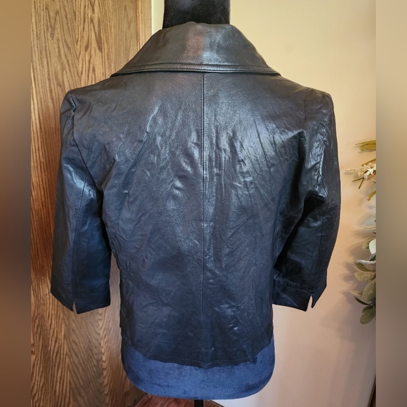 Curio Nine Leather Jacket - Picture 2 of 6